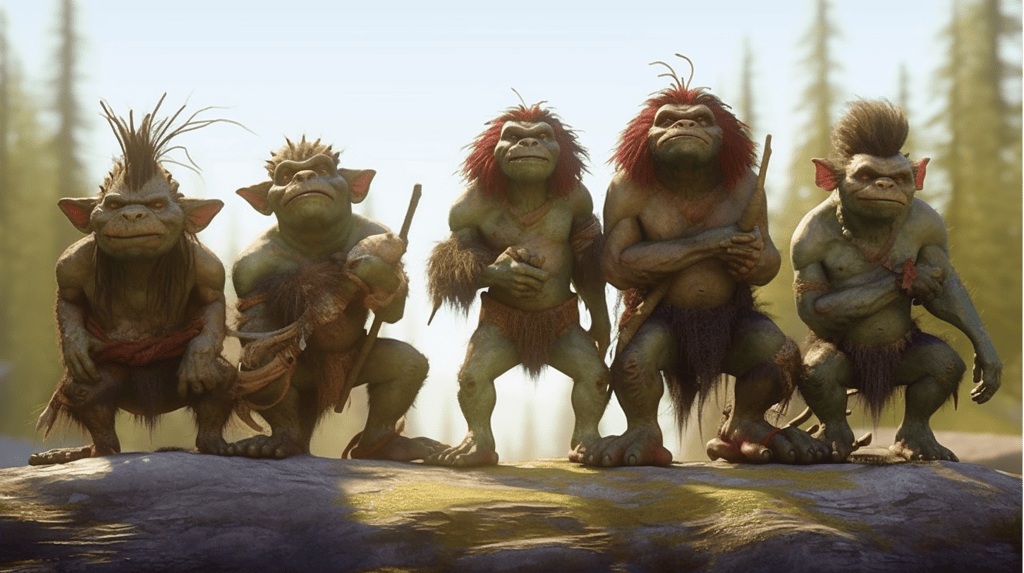 Trolle in freier Wildbahn